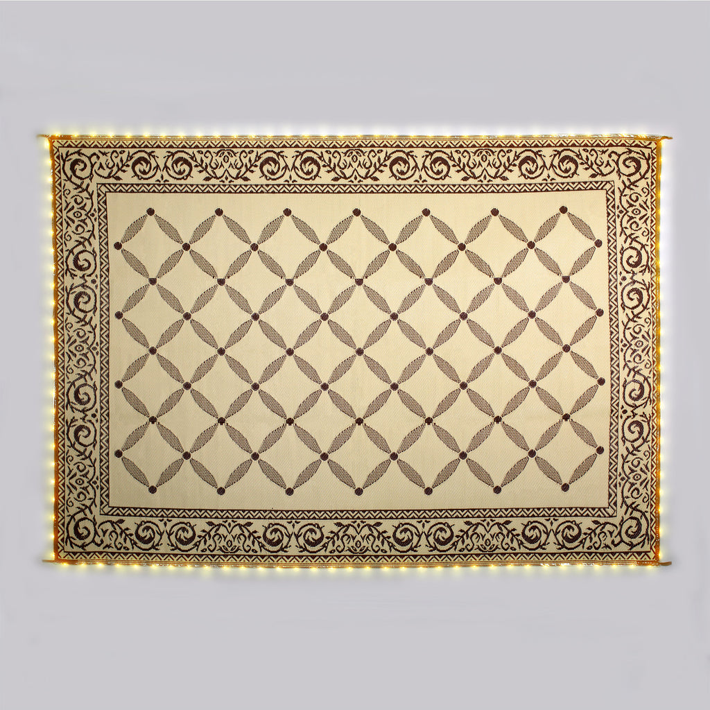 Lighted Rv Mat LED Reversible Mats – Stylish Camping